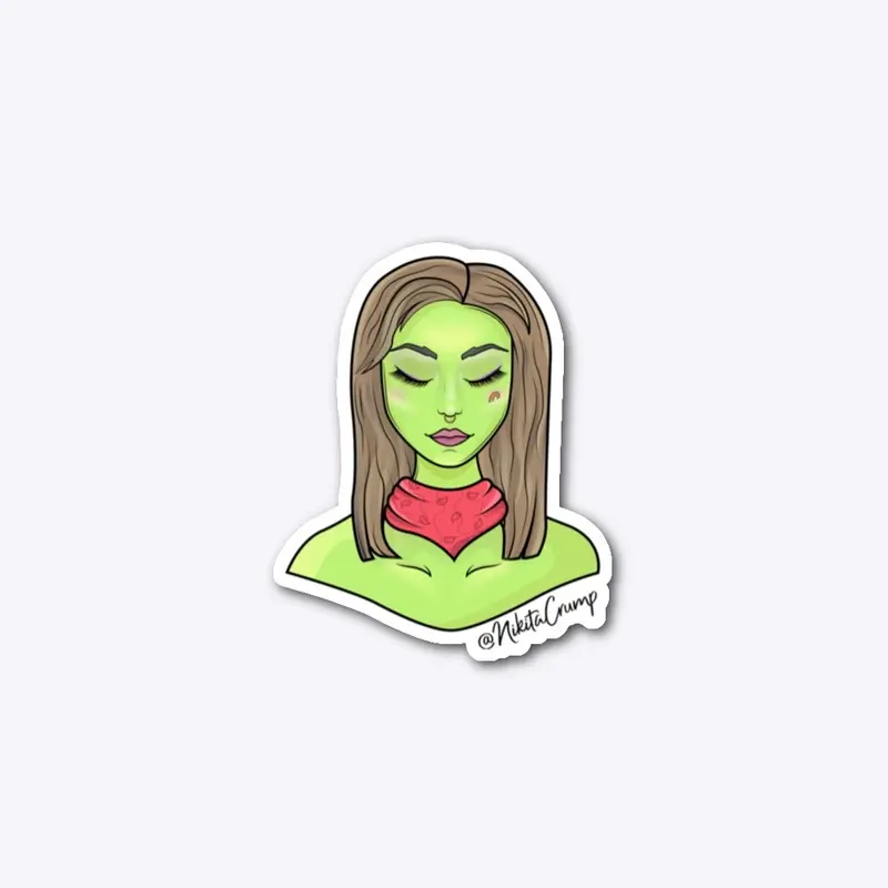 Humanoid Sticker